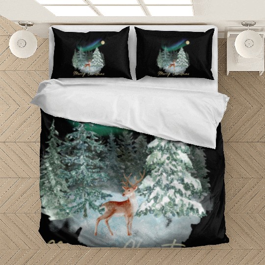 Christmas feeling winter wonderland with nordic Bedding Sets