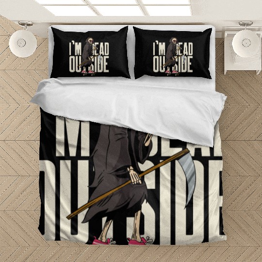 I'm Dead On Inside | Hilarious | Cheers to Comedy Bedding Sets