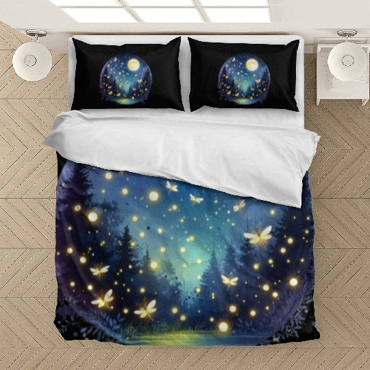 Moonlit Fireflies Bedding Sets