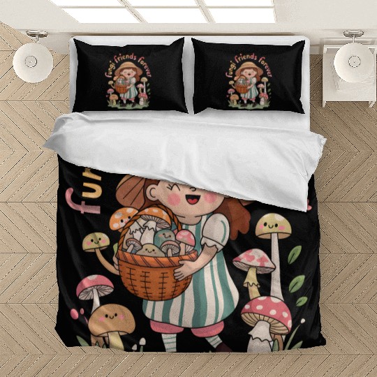 Fungi Friends Forever Bedding Sets