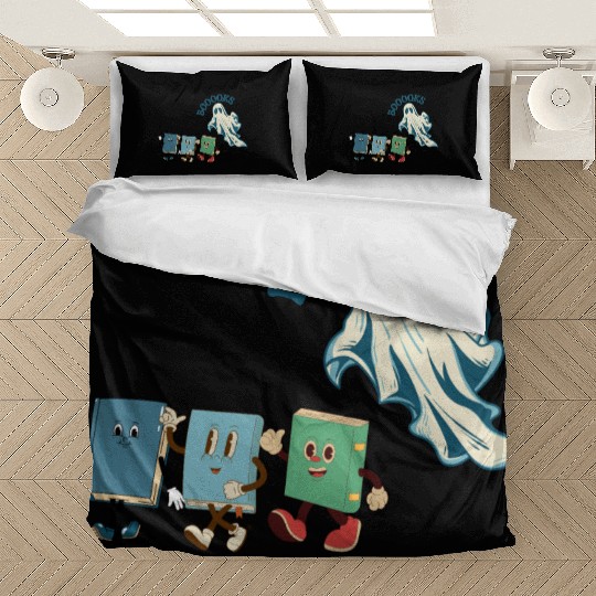 Ghost and Booooks! Bedding Sets