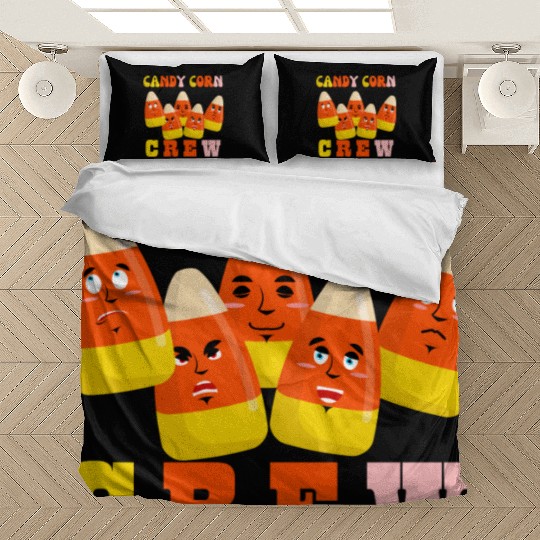 Candy Corn Crew Bedding Sets