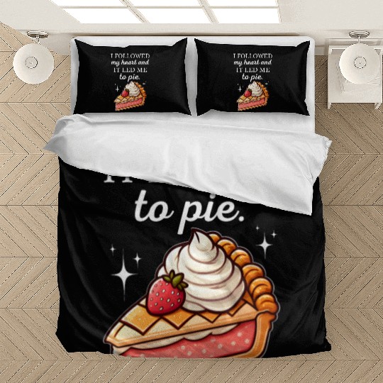 Sweet Heart Strawberry Cherry Pie Delight Bedding Sets