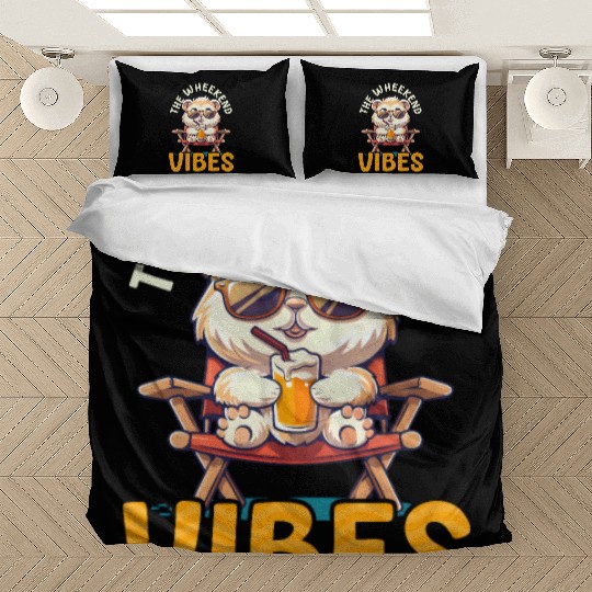 Guinea Pig The Wheekend Vibes Bedding Sets