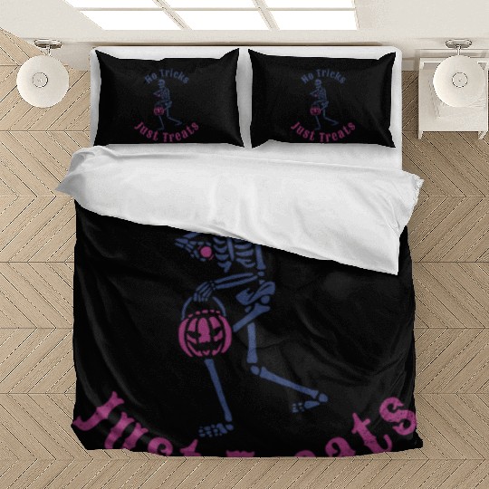 No Tricks Just Treats Halloween Bedding Sets
