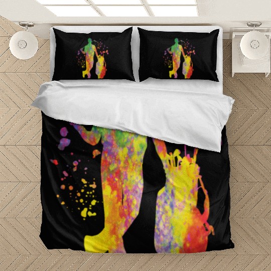 Golfer Colorsplash Kids Miniature Golf Bedding Sets