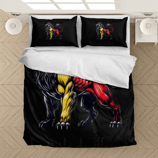 Namur lion flag design Bedding Sets