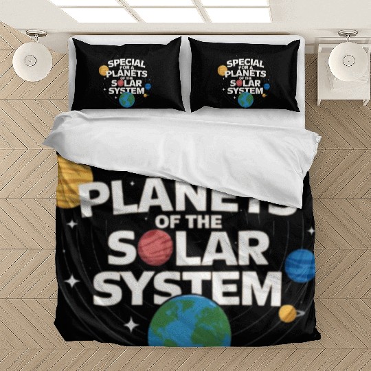 Special plantes solar system Bedding Sets