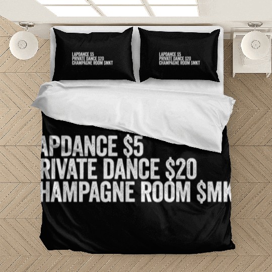 Lapdance Private Dance Champagne Room Stripperstri Bedding Sets