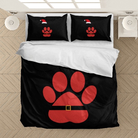 Santa Paws Bedding Sets, Christmas for Pet lover santa