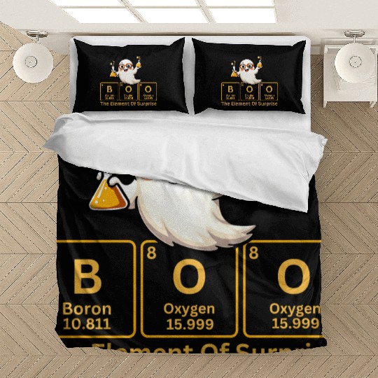 Boo - The Element of Surprise Chemistry Ghost Bedding Sets