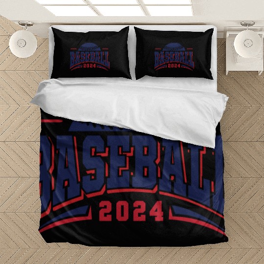 Retro Game Day Vintage San Diego Baseball Bedding Sets