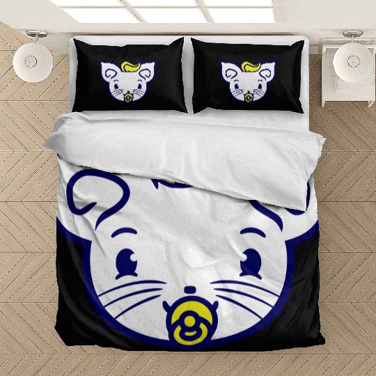 Baby Cat Cute Pacifier Kitten Toddler Child Face Bedding Sets