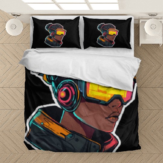 Futuristic character Bedding Sets