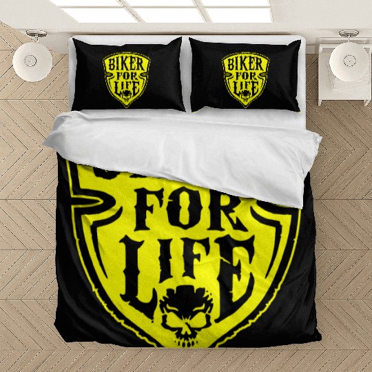 Biker For Life Shield LIKE US ON FACEBOOK # Bedding Sets