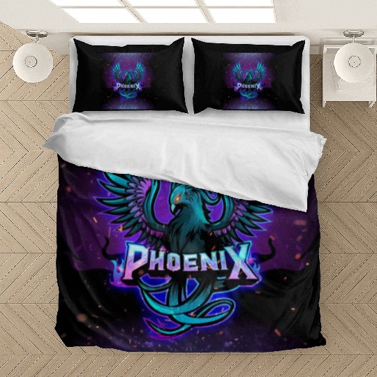 Phoenix Blue 1 Bedding Sets