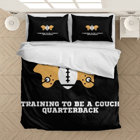 Training to Be a Couch Quarterback Bedding Sets
