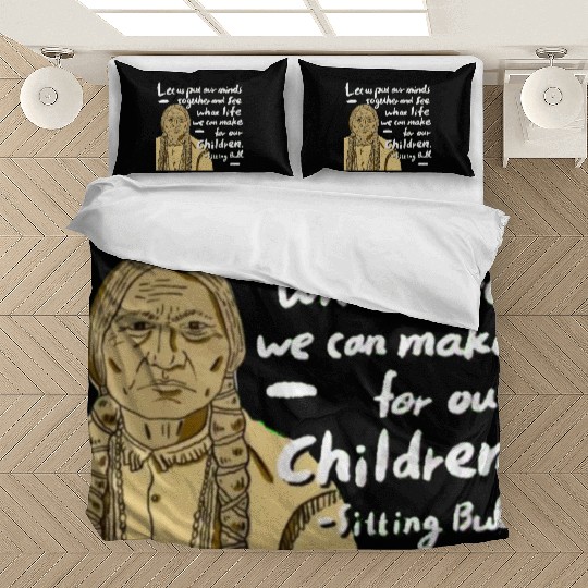 Indigenous People Logos Bedding Sets