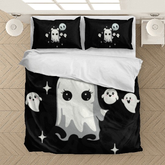 Halloween Ghosts Spooky Season Bedding Sets