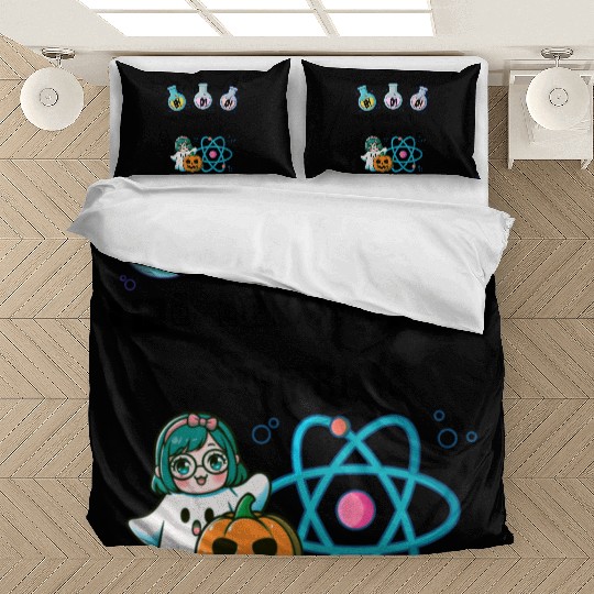 Chemistry Boo The Element Of Surprise Chemist Hall Bedding Sets