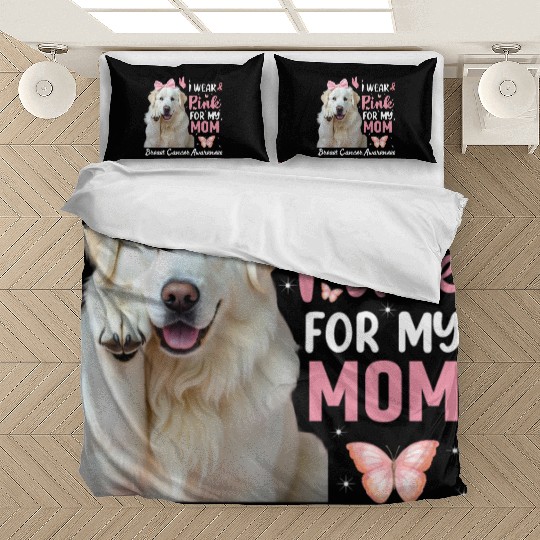 I wear Pink Great Pyrenees Bedding Sets