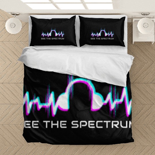 See The Spectrum Radio Lovers Radio Bedding Sets