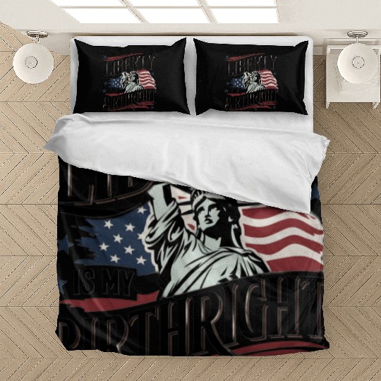 Liberty is My Birthright – Elegant Freedom Design Bedding Sets