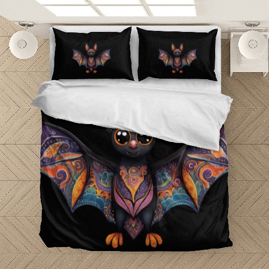 Halloween Bat Alebrije Bedding Sets