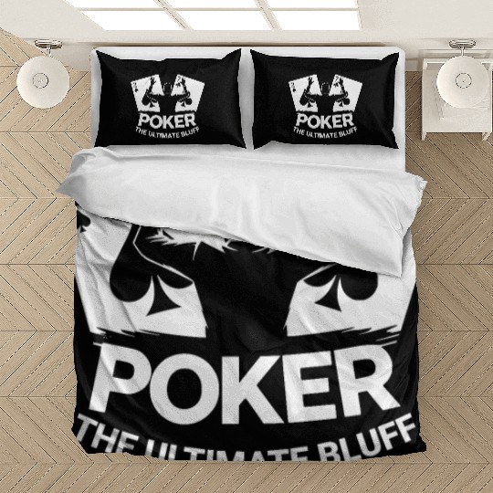 Poker The Ultimate Bluff Texas Holdem Poker Wear Bedding Sets