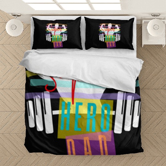 SUPER HERO DAD Bedding Sets