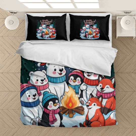 Winter Wonderland Snowflake Bedding Sets