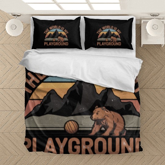The World is My Playground Bedding Sets
