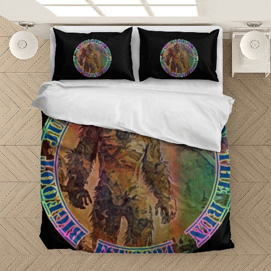 BIGFOOT JUST A SQUATCH ON THE RUN 235221817 Bedding Sets
