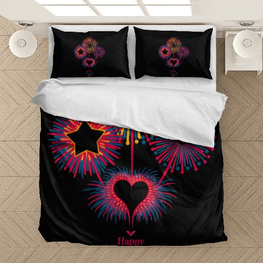 Fireworks for Diwali Celebration Bedding Sets
