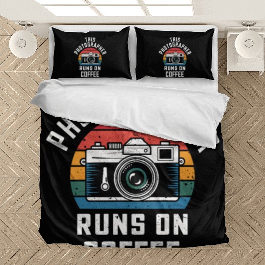 This Photographer Runs on Coffee Bedding Sets