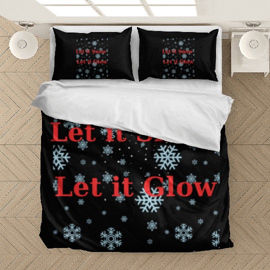 Christmas Cheer in a cup Funny Christmas on Bella Bedding Sets