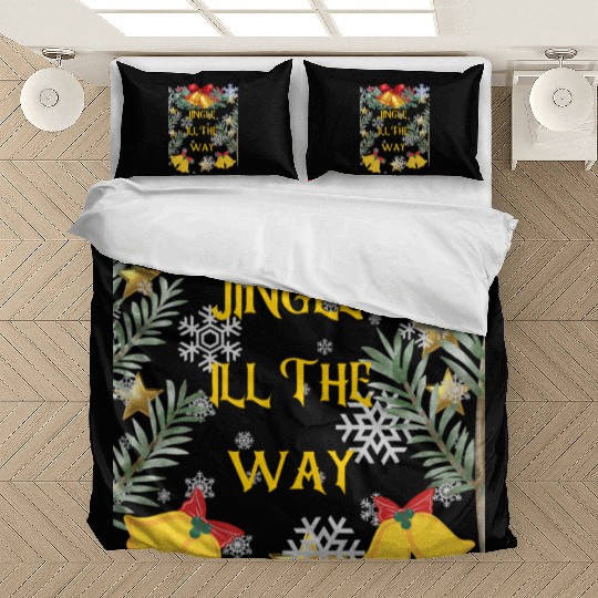 Christmas Cheer in a cup Funny Christmas on Bella Bedding Sets