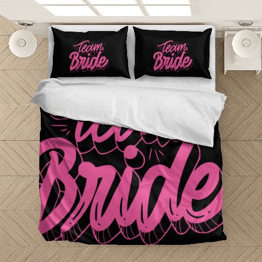 Team Bride Wedding Gift Bedding Sets