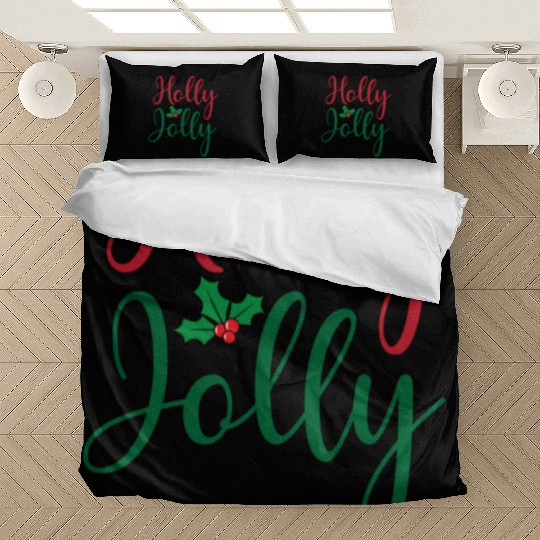 Christmas Holly Jolly Sticker Bedding Sets