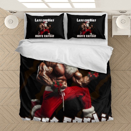 Muscle Santa Bedding Sets – Christmas Workout Apparel