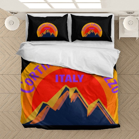 Mountain Cortina d Ampezzo, Italy Bedding Sets