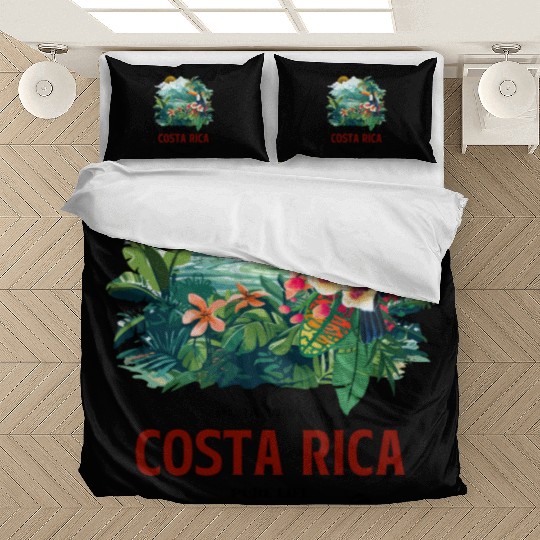 Costa Rica Nature & Macaw Adventure Bedding Sets