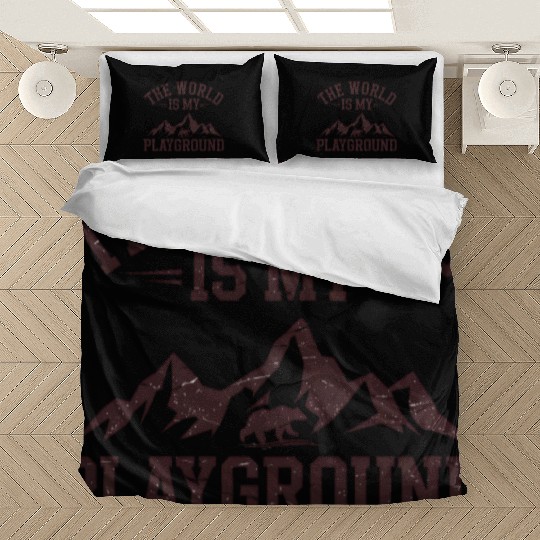 The World is My Playground Bedding Sets