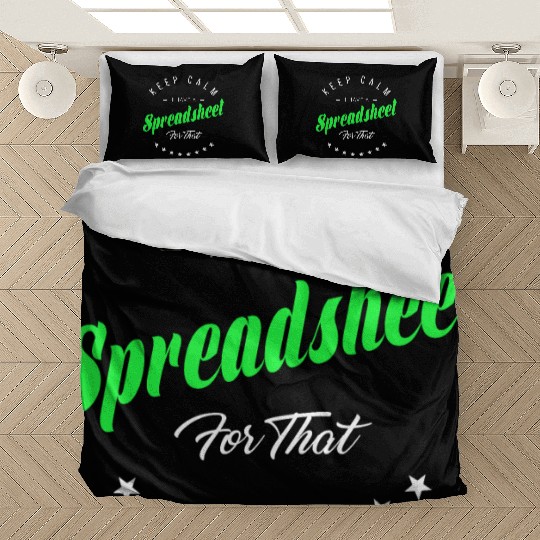 Funny Excel Spreadsheets Lover 5 Bedding Sets