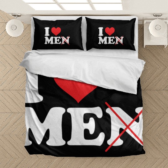 i love me not men. Funny I love myself Bedding Sets