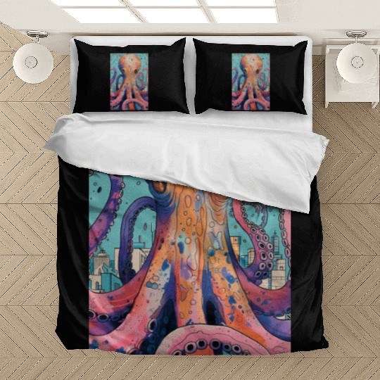 Giant Octopus Bedding Sets