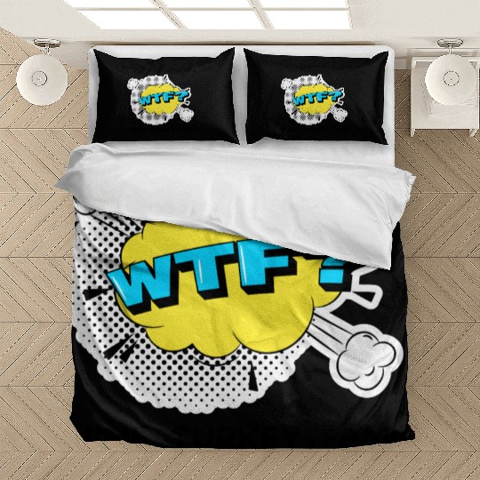 WTF Wine Turkey Family Funny Thanksgiving Bedding Sets