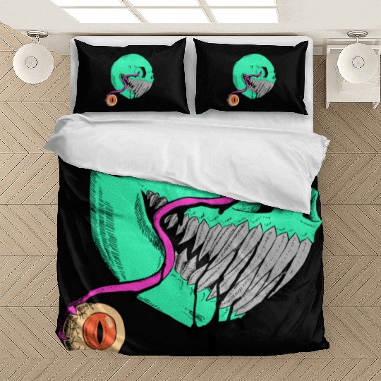 Cringe Zombie Pac Man Bedding Sets