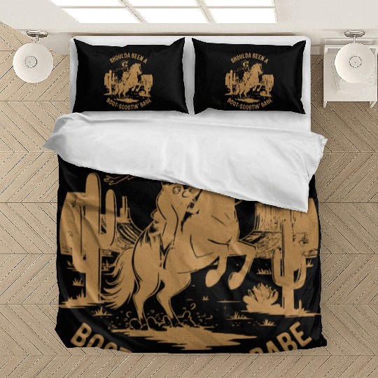 Shoulda Been a Boot Scootin Babe Western Bedding Sets