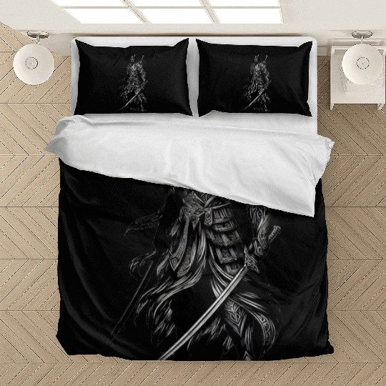 Black Warrior Sketch Power Fantasy Art 1 Bedding Sets